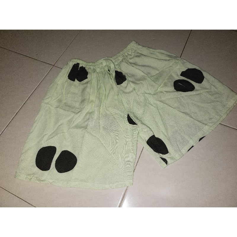 Celana Pendek Rumahan Rayon Motif Kopi