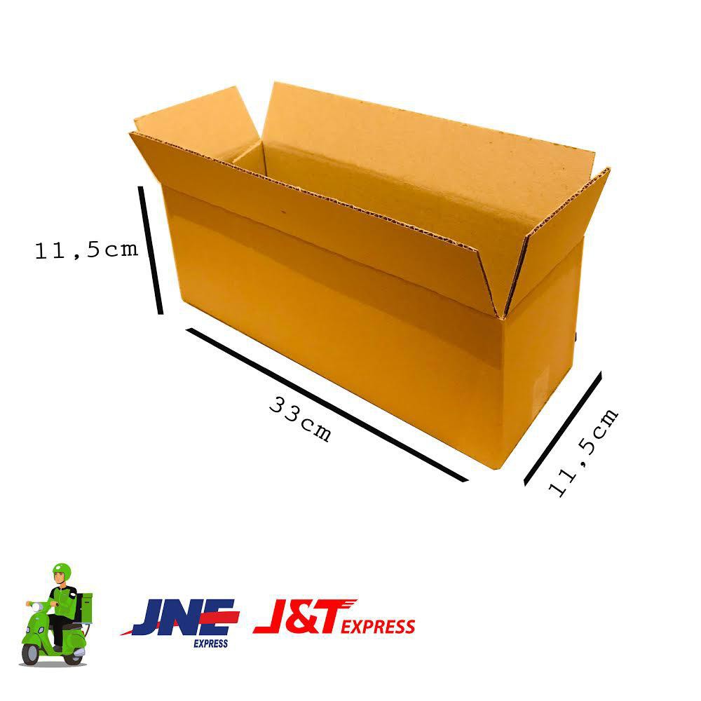 

Kardus Polos Baru uk. 33x11,5x11,5 cm