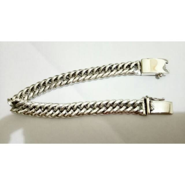 Gelang rantai pria wanita/ gelang handmade/ silver 925/silver bracelet