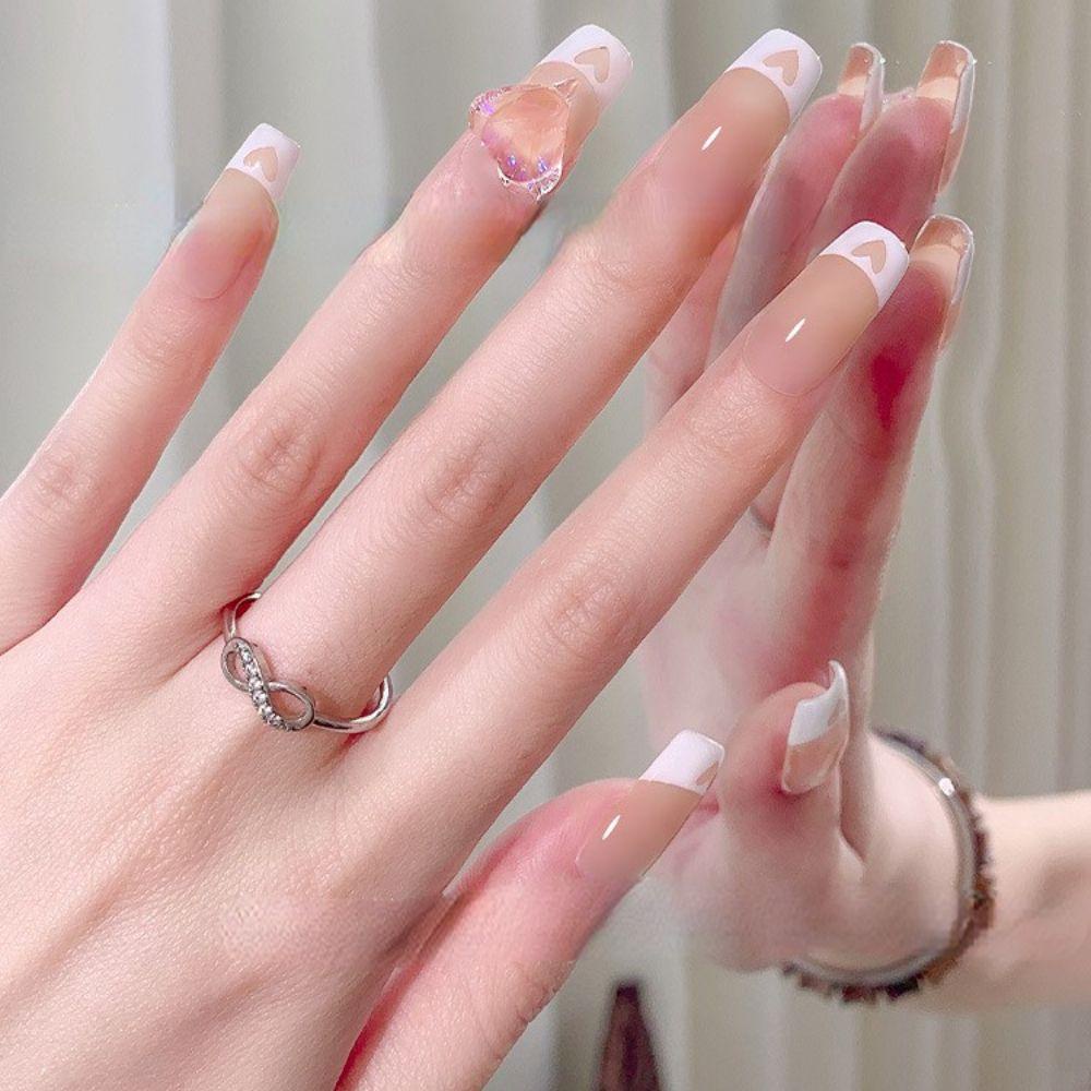 Mxbeauty Kuku Rhinestones 3D DIY Transparan Manikur Aksesoris Kristal Dekorasi Kuku