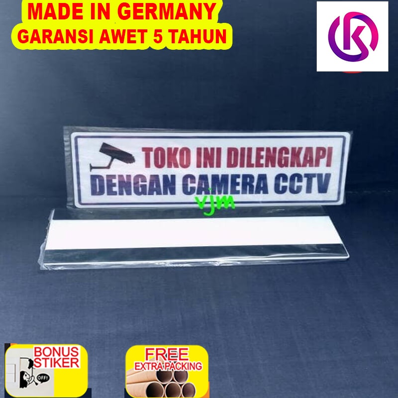 

Terlaris Plat Acrylic CCTV 29x10