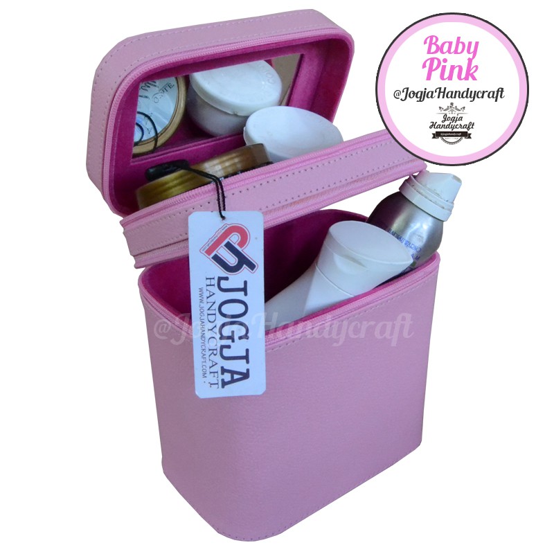 Baby Pink Tas Make Up / Tempat Kosmetik / Box Make up