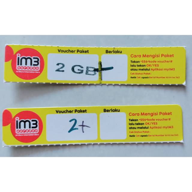 Voucher Indosat Unlimited 2GB