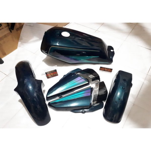 Dijual Body Full Set Ori Rx King 96 Garuda Hijau Diskon