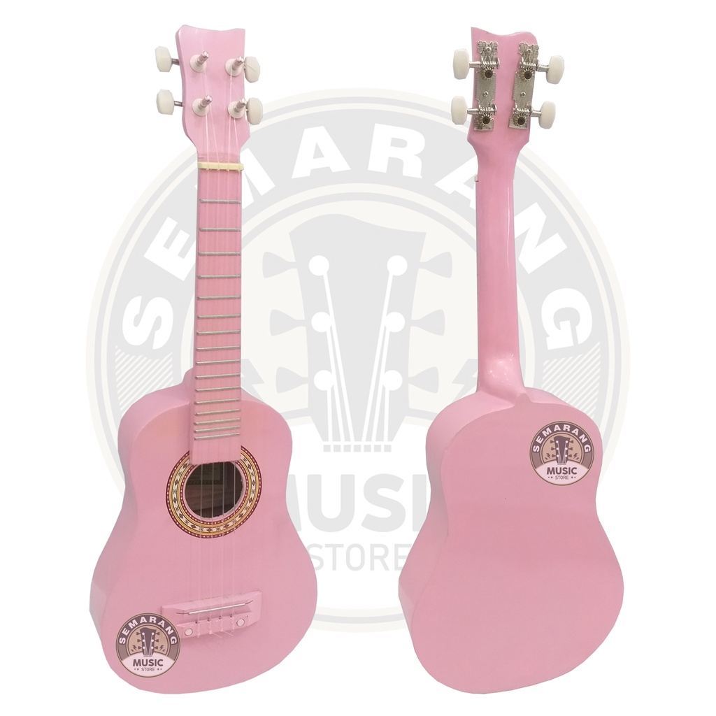 PROMO!!! Ukulele Senar 4 Packing Kayu Bonus Pick