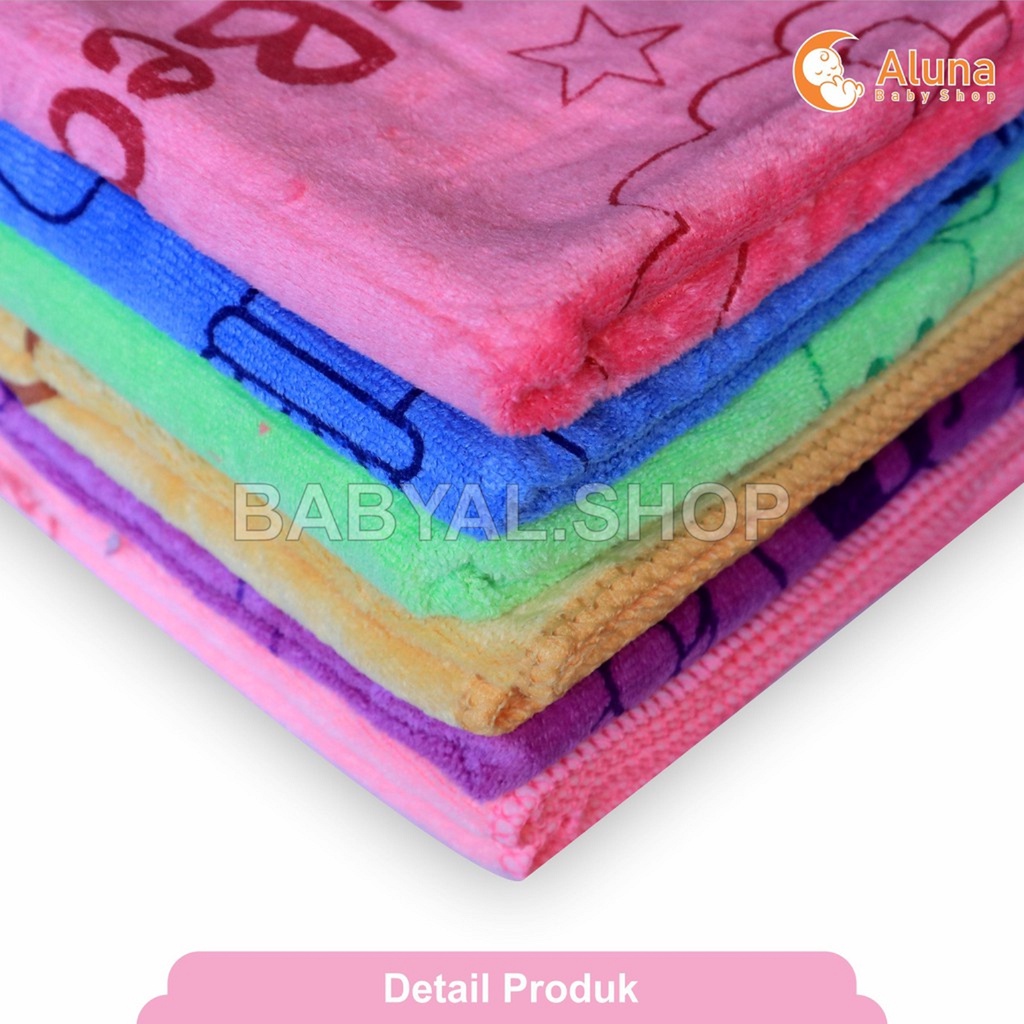 DRAGONFLY HANDUK BAYI MANDI ANAK 100X50 CM / KAIN MICROFIBER LEMBUT HALUS