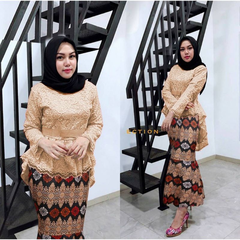 XOS - SETELAN KEBAYA / SET AURORA/ BISA COD✅