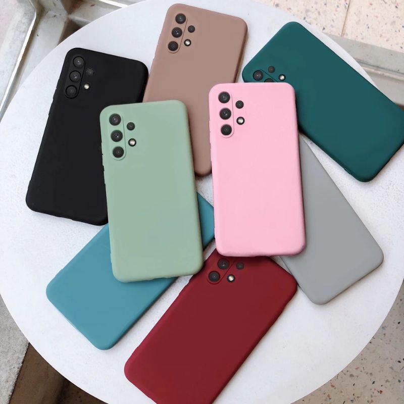 CASE MACARON PROTECTOR SAMSUNG A52 .. SOFTCASE MACARON