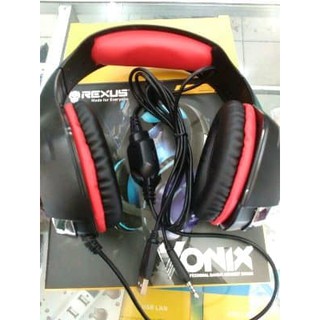 Rexus F55 Headset Gaming Vonix with Mic LED F-55 | Shopee