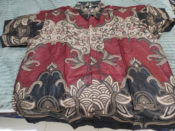 Kemeja Batik Pria Lengan Pendek Big Size Jumbo M.l.xl.xxl.3xl.4xl.5xl.6xl.7xl.8xl.9xl.10xl