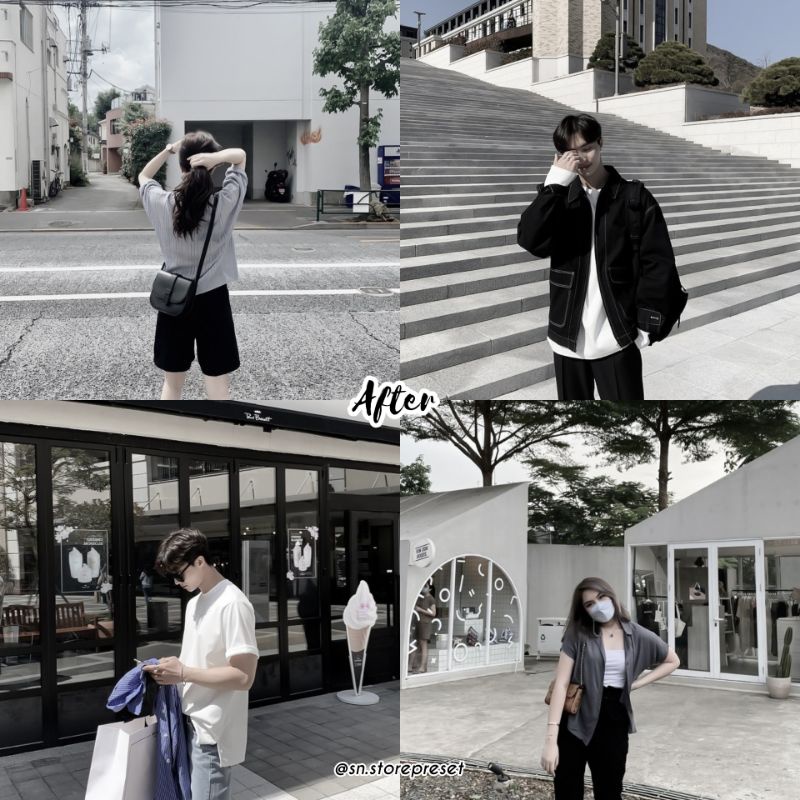 PRESET LIGHTROOM PREMIUM KOREAN WARM GREY 2 (IOS dan Android)