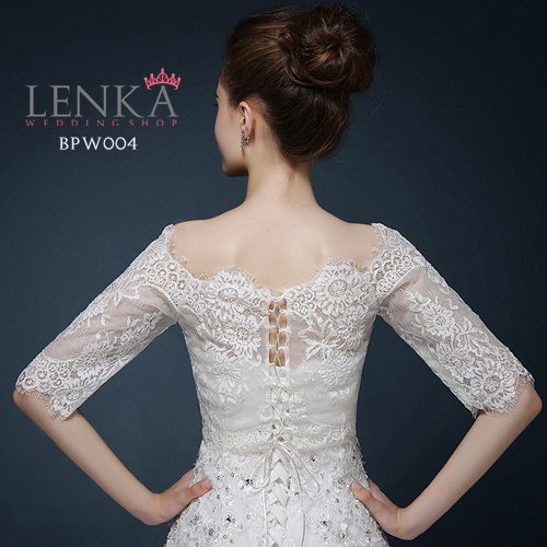 [BISA COD] BOLERO PESTA LACE BROKAT PERNIKAHAN PESTA WANITA MODERN BPW004