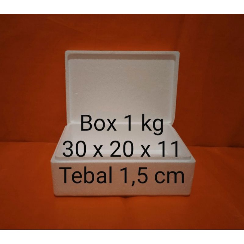 box styrofoam 1 kg