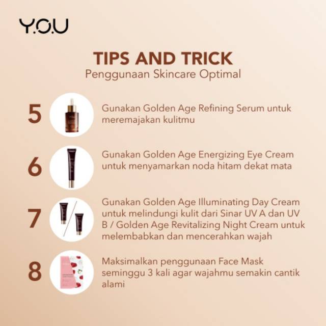 Y.O.U | You Golden Age Illuminating Day Cream 30ml