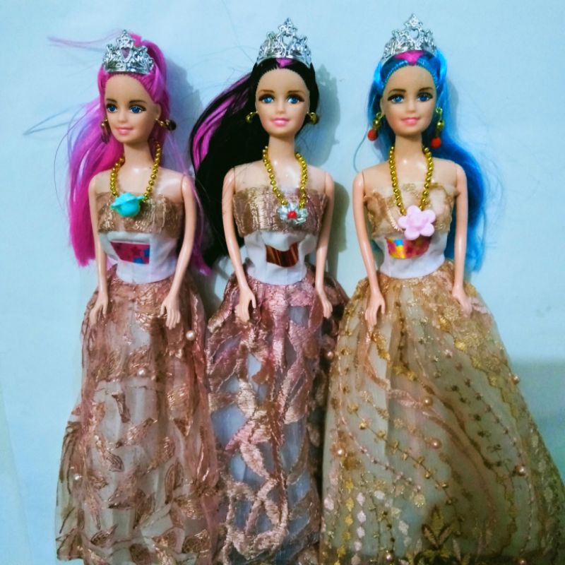 3_PCS BONEKA# TIGA BIDADARI CANTIK.HARGA PROMO