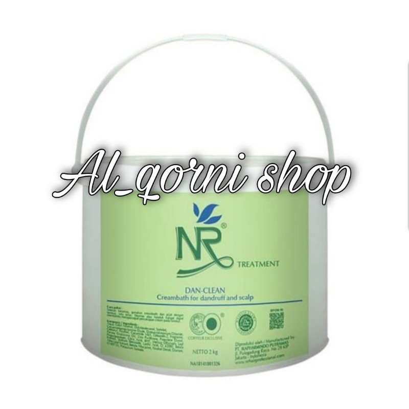 NR Creambath Treatment Dan Clean 2000gr / 2kg Creambath Perawatan Rambut Berketombe