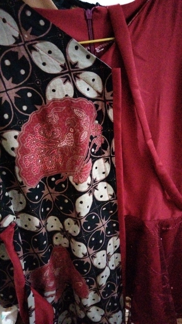 Atasan Batik Dolby Dolbi Dobby Doby Tenun Sutra Tulis Halus Katun Atbm Baron ,sarombit Atasan