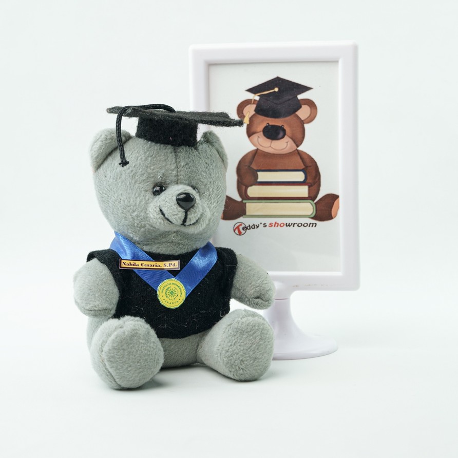 Boneka Wisuda imut /boneka souvernir / boneka mini 15 cm harga produsen / boneka Beruang Mini