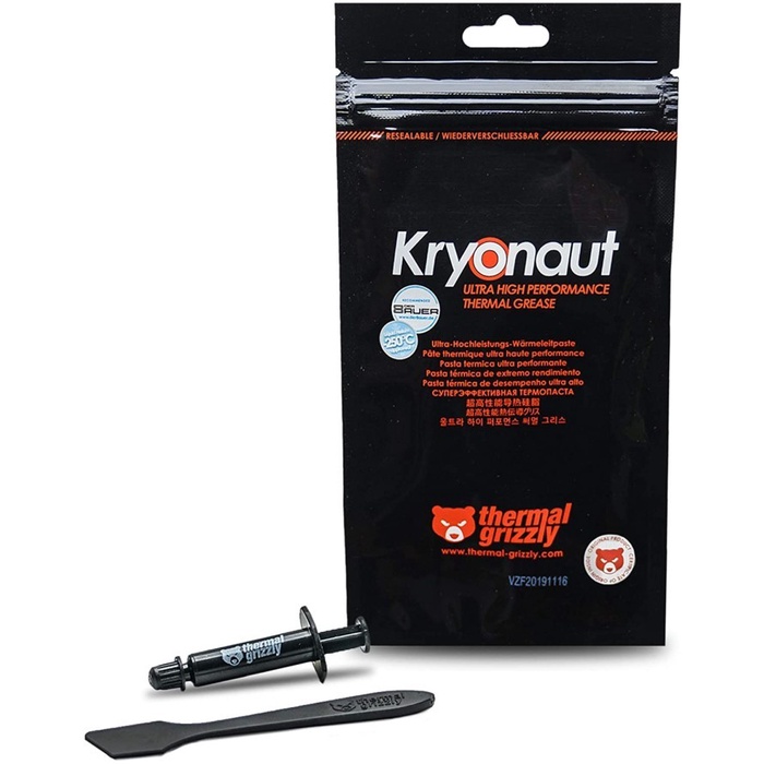 Thermal Grizzly Kryonaut 1 Gram / 1 Gr Thermal Paste Compound Grease | Pasta Thermal