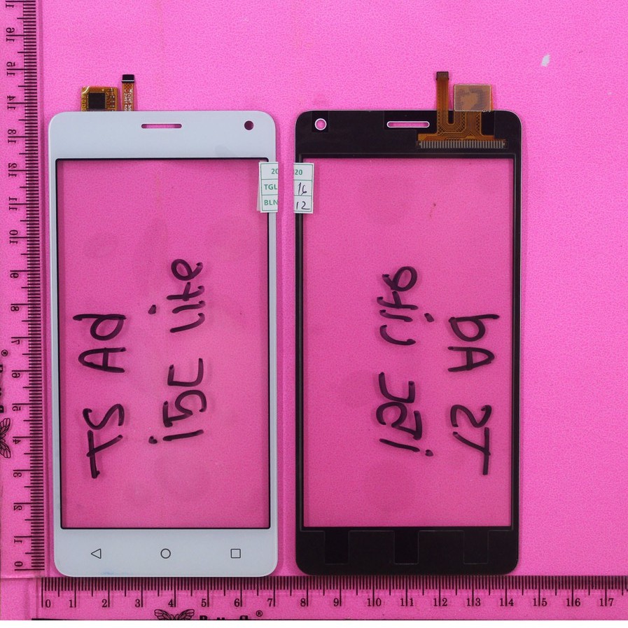 LAYAR SENTUH TOUCHSCREEN TS ADVAN I5C LITE + IC PUTIH IN5 = I5C DUO