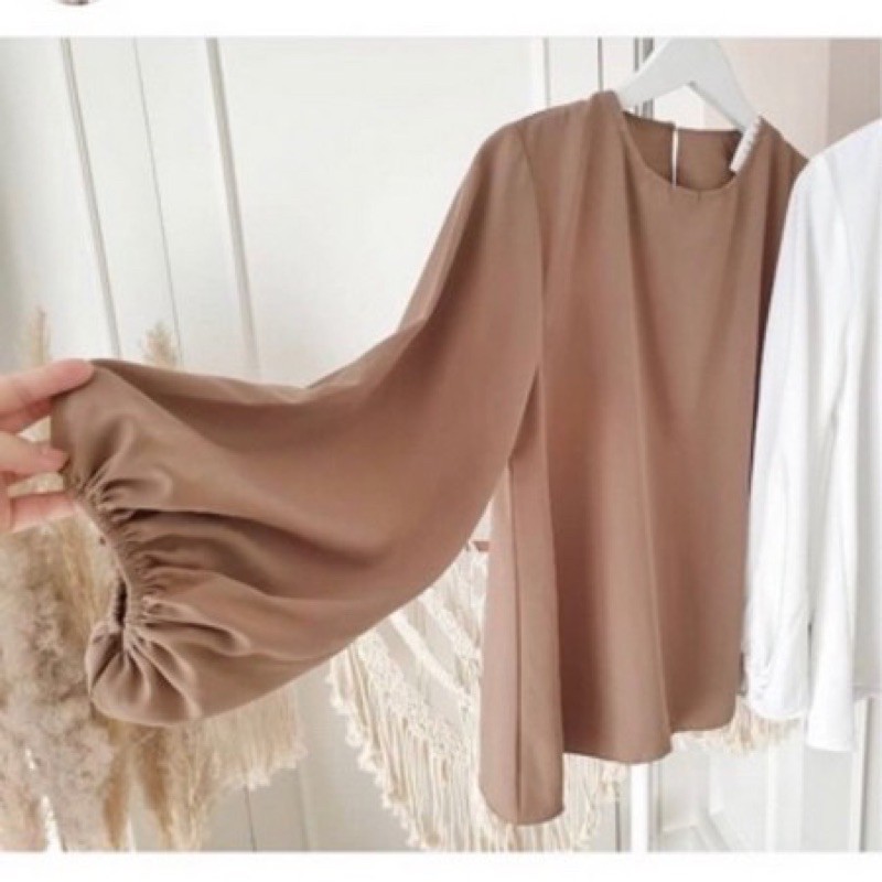 BALENA BLOUSE / LUNE BLOUSE / MIFA TOP ATASAN WANITA FASHION MUSLIM