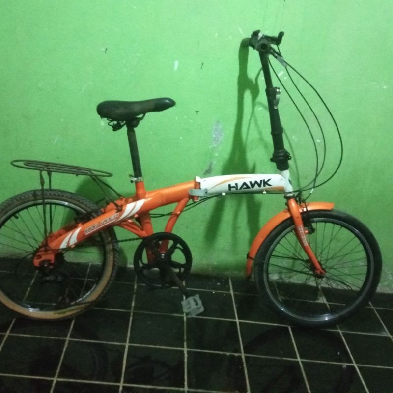 sepeda lipat second uk 20 siap gowes
