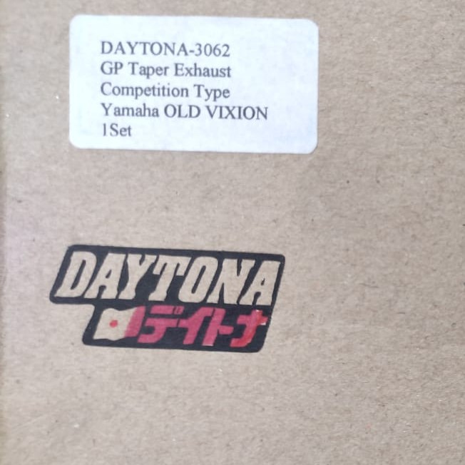 KNALPOT DAYTONA RACING GP TAPER VIXION OLD COMPETITION