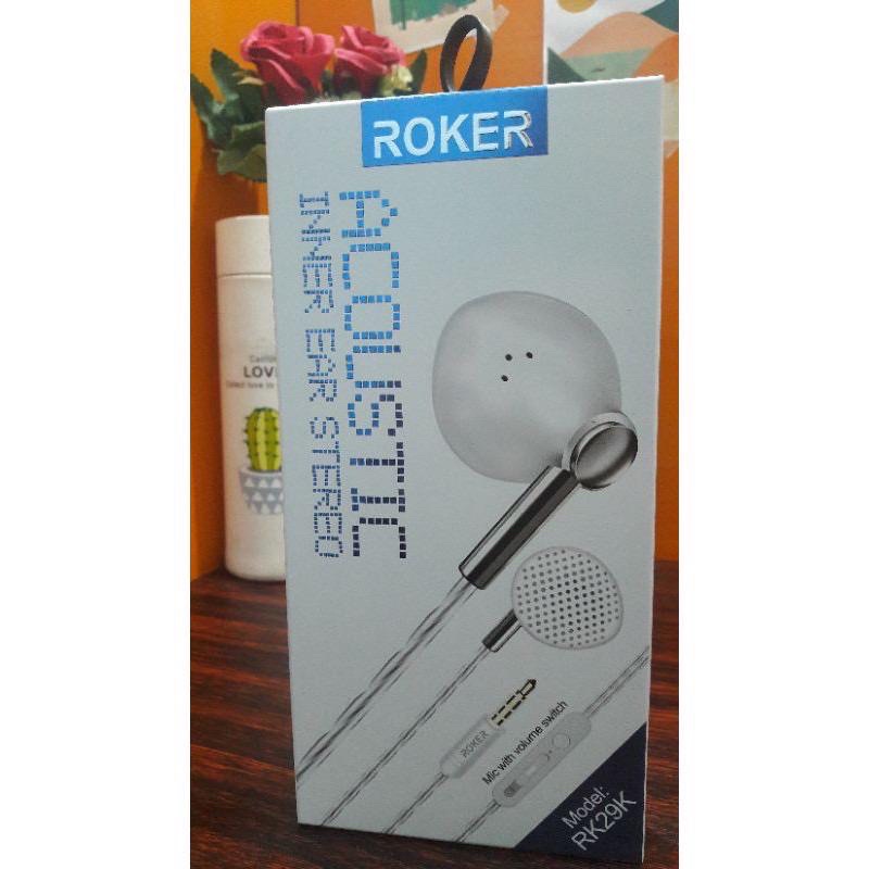 Ready Stok Handsfree - Headset - handset Roker Acoustic RK29K inner ear stereo