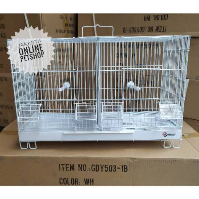 [JOP] Kandang Burung Dayang Type 503-1B Premium sekat 60x30x40