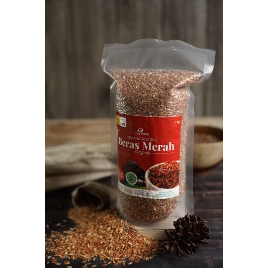 

Beras Merah Super Organic Halal 1kg