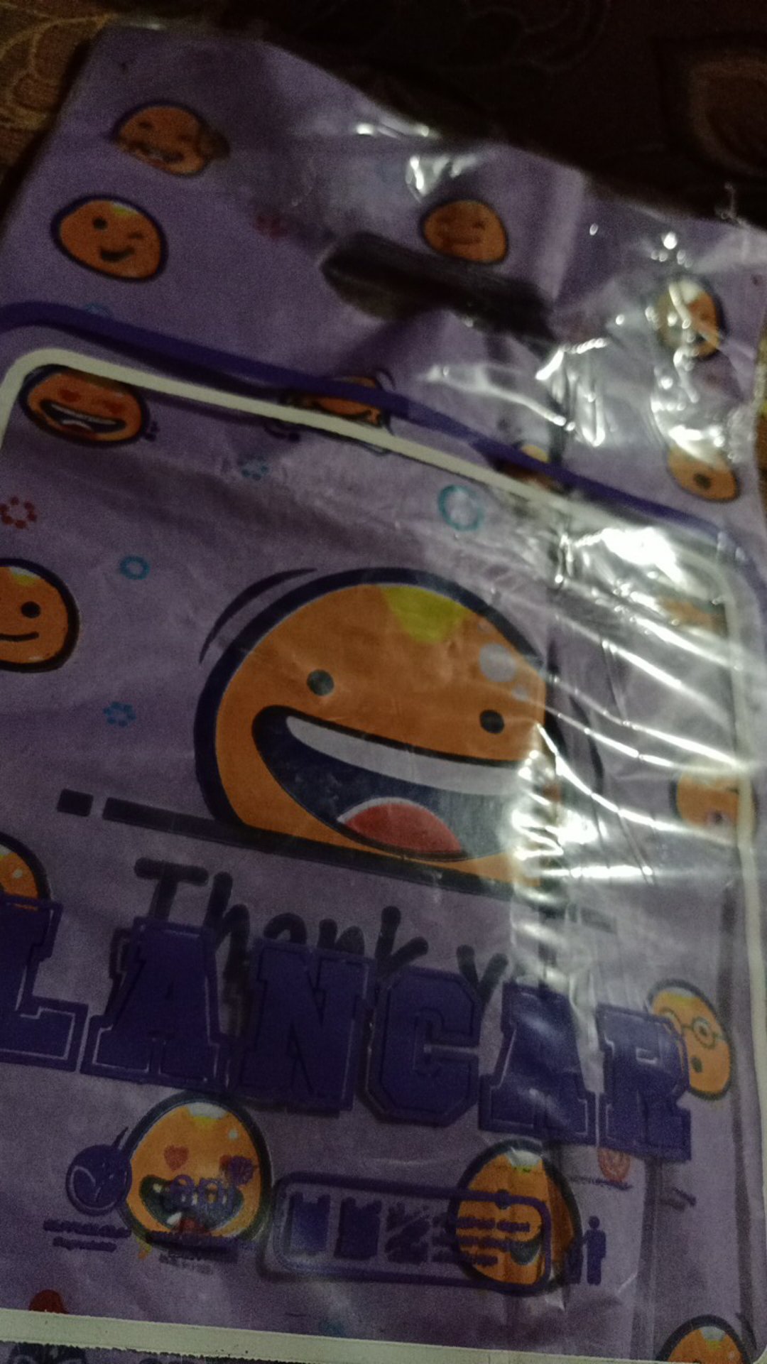 Kantong Kresek/kresek Motif Olshop/kresek Smile Tanggung Tipis 20x30 Cm Termurah