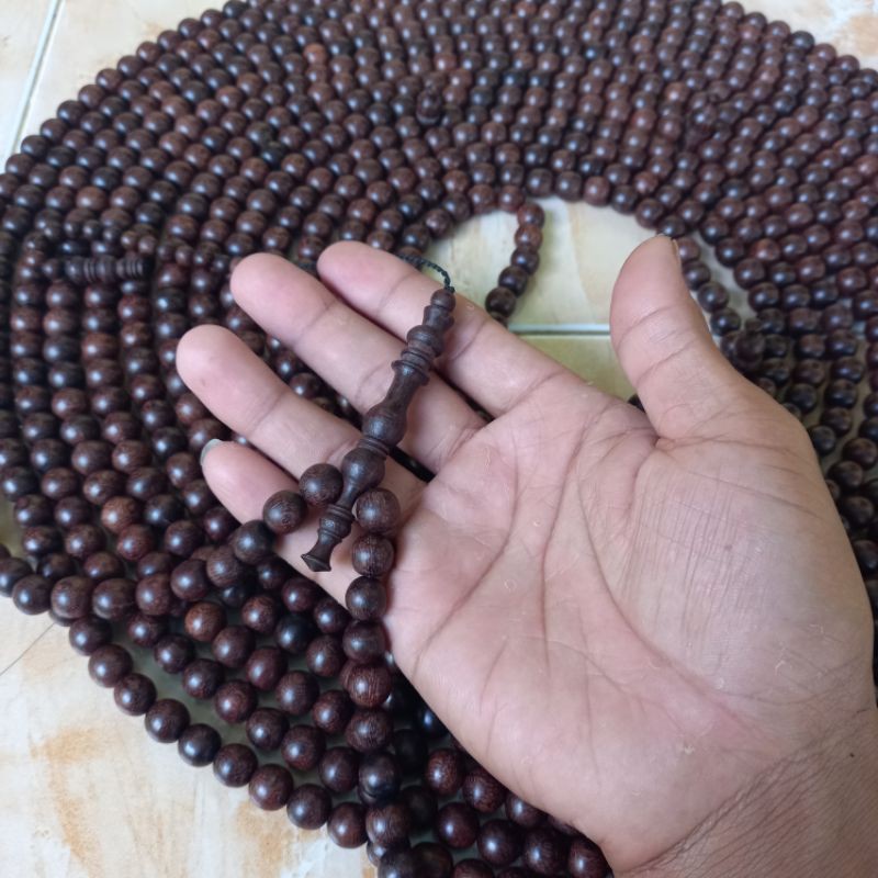 Tasbih galih asem 10mm tasbih 1000 butir  tasbih 1000 biji