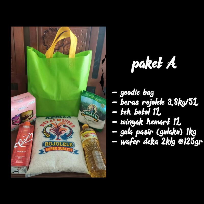 

Paket munggahan A