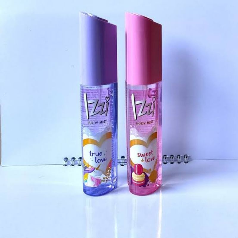 Parfum Izzi Body Mist True Love 100ml/ Parfum Izzi Sweet love 100ml