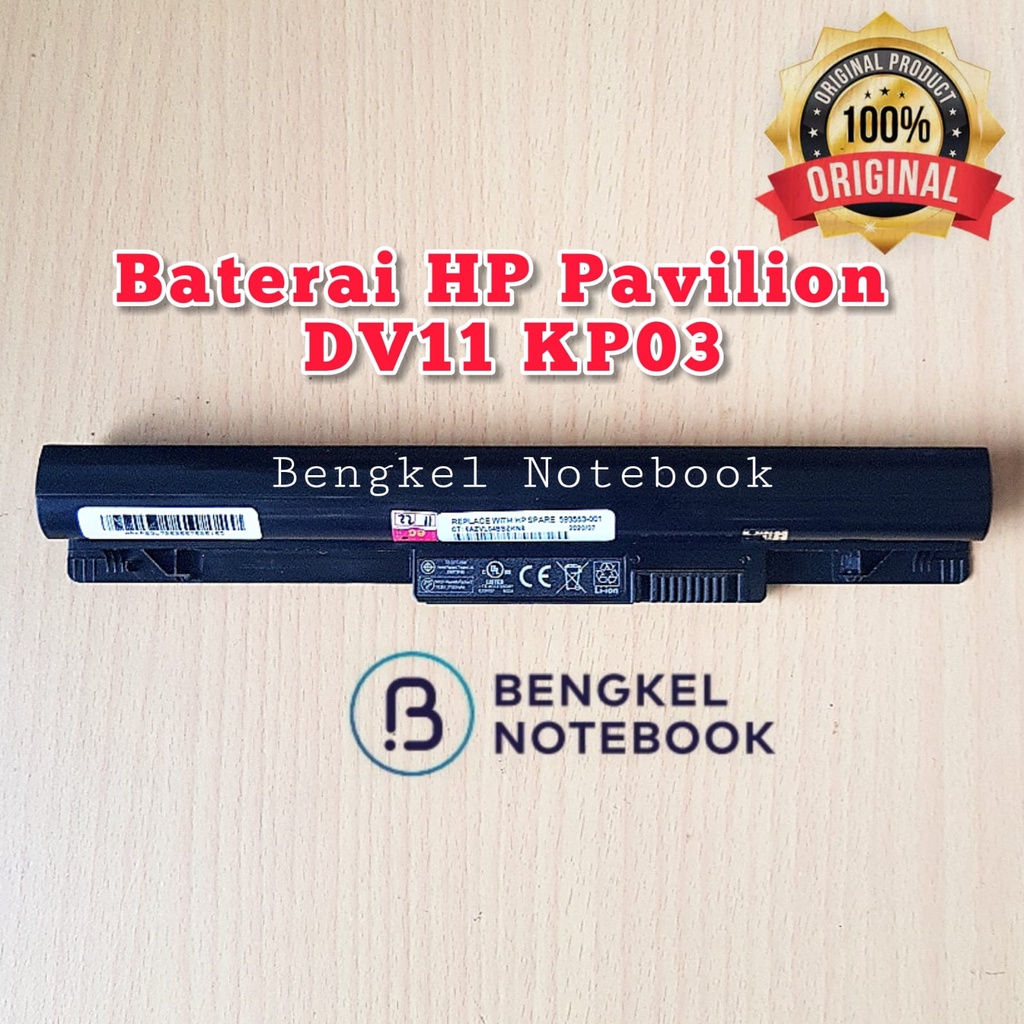 Baterai HP Pavilion DV11-E Black HSTNN-D85P KP03 KP04 KP06 HP TouchSmart 11-E