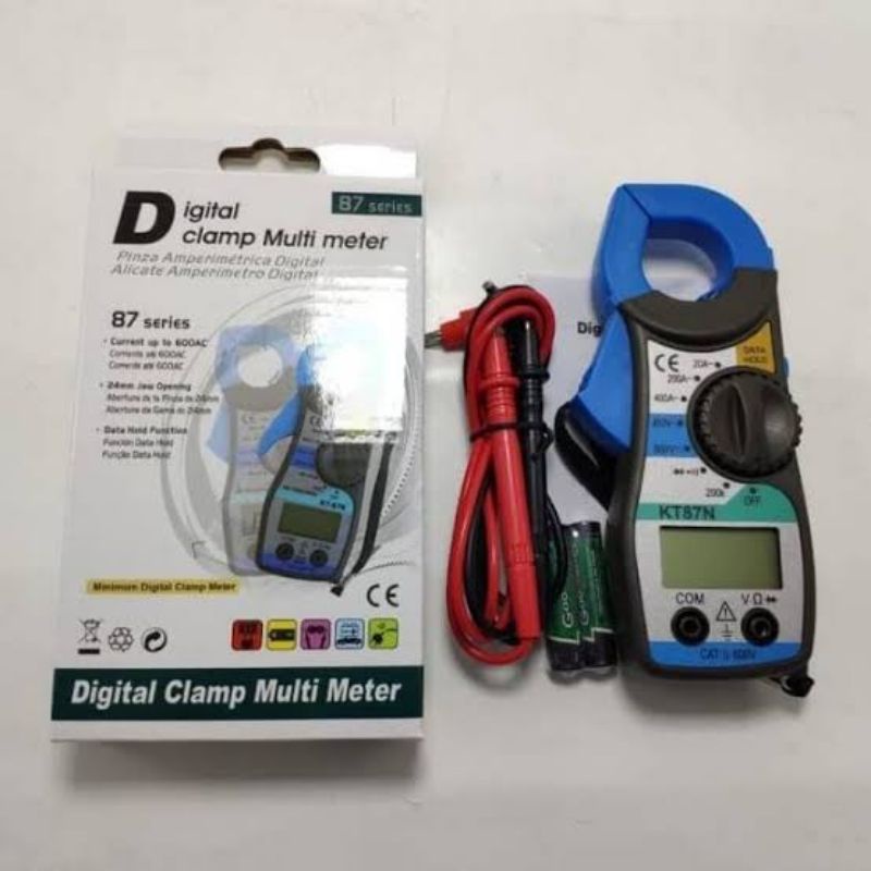Tang Ampere Digital Clamp Meter MT87 Nankai