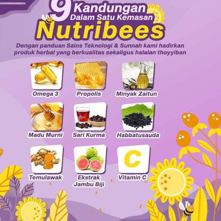 

NUTRIBEES SMART NUTRIBEE QUDS QUSTHUL HINDI MADU HIJAU Madu Anak dan Keluarga //JFK Diskon