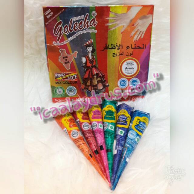 Henna kuku / nail henna golecha cone