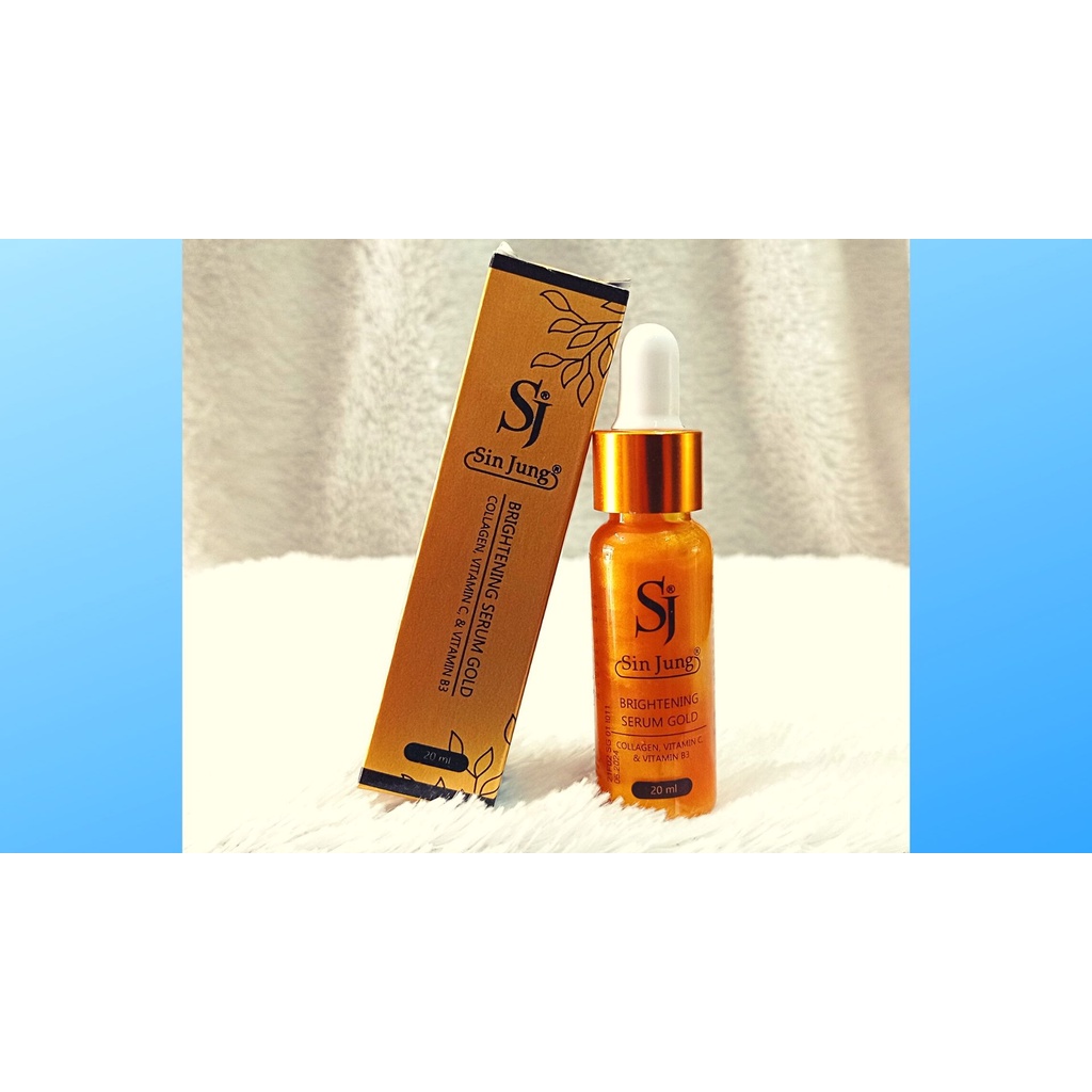SIN JUNG / SINJUNG BRIGHTENING SERUM GOLD 20ML BPOM
