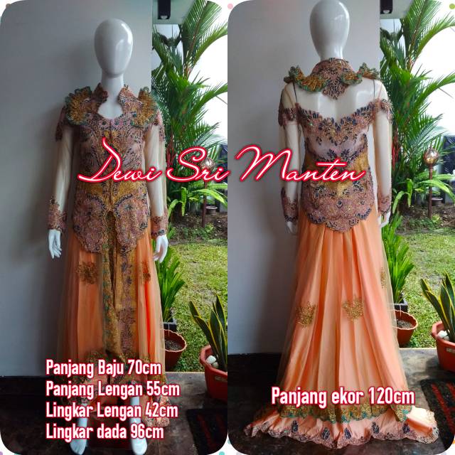 Kebaya manten payet cantik