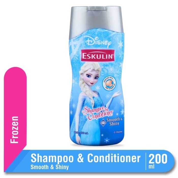 Eskulin Shampo &amp; Conditioner 200ml - Shampo Anak - Disney Princess