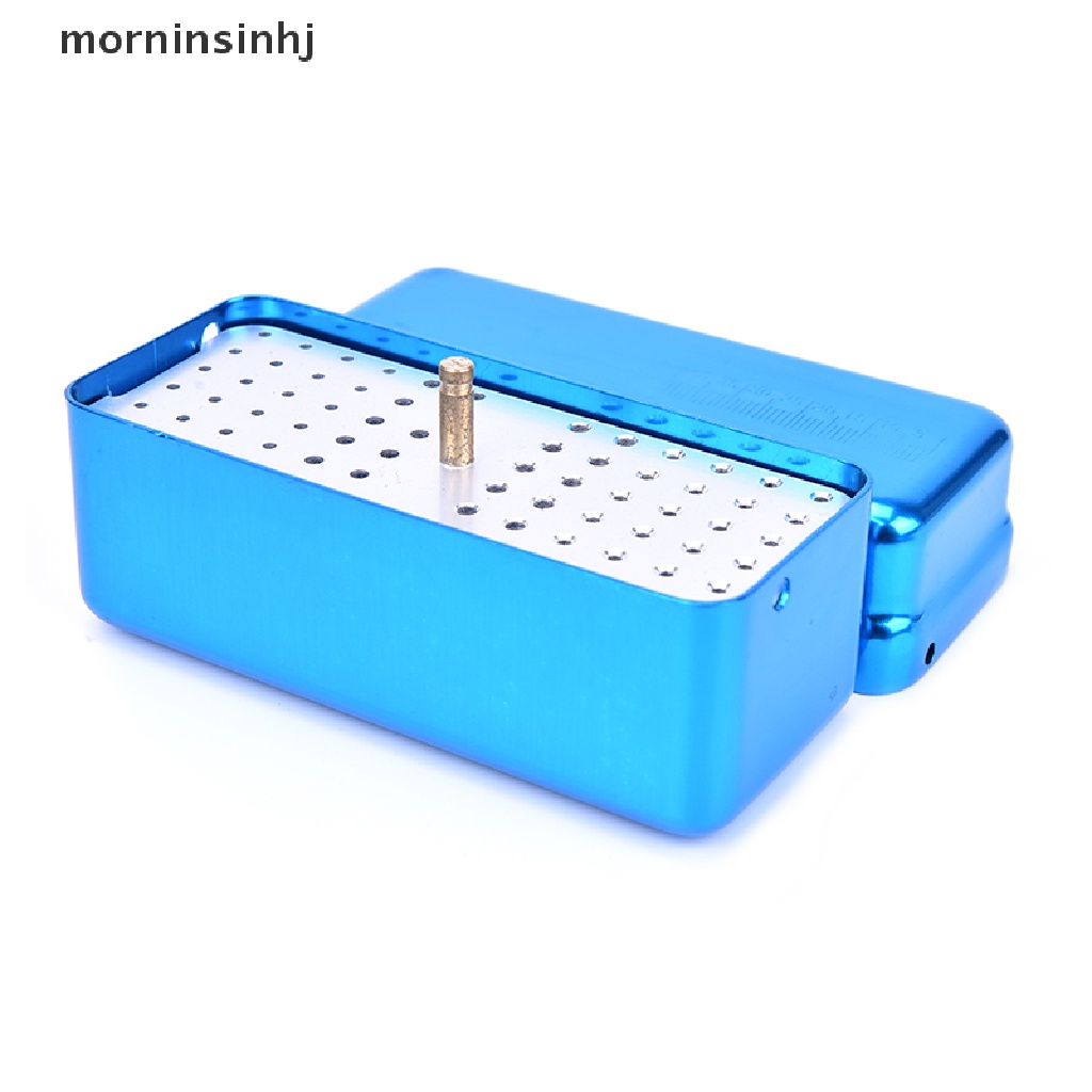 1pc Kotak Sterilisasi Gigi 72 Lubang Bahan Aluminum