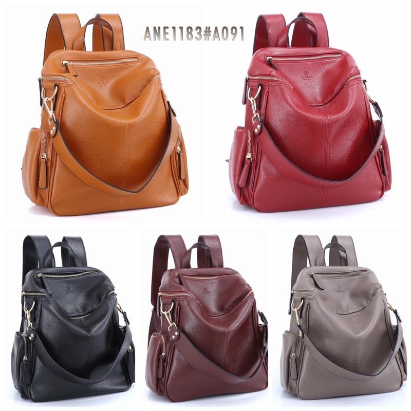 TAS BRANDED WANITA RANSEL ANELA LYNE CATALINA IMPORT