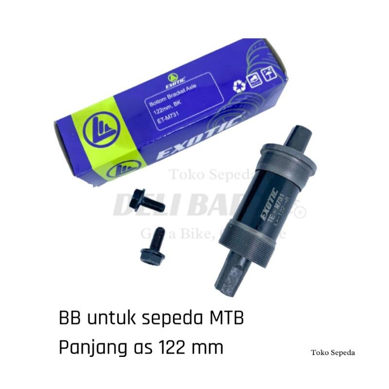 Exotic BB sepeda MTB 122 bearing bottom bracket