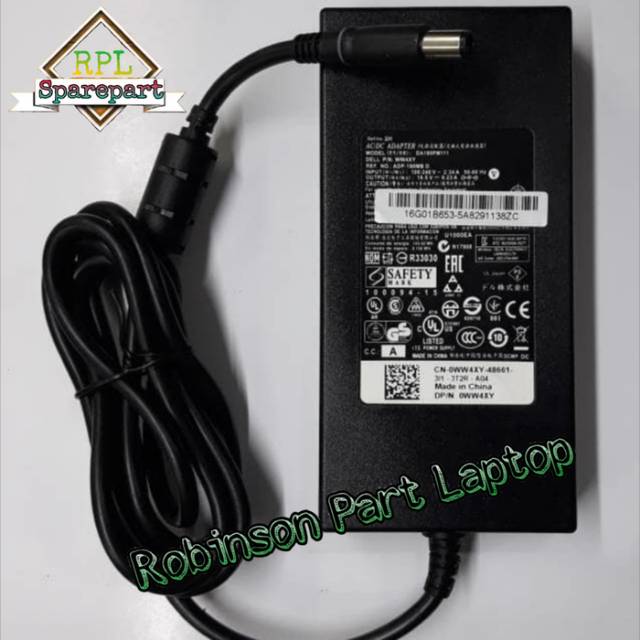 New Adaptor Charger Laptop Dell Alienware 15 17 R2 M17 M17X R4 X51 ORI