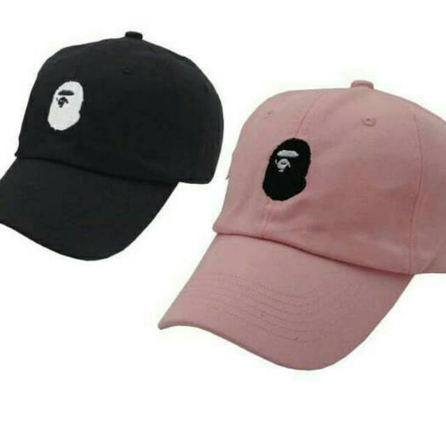 Topi Baseball Logo BAPE..
