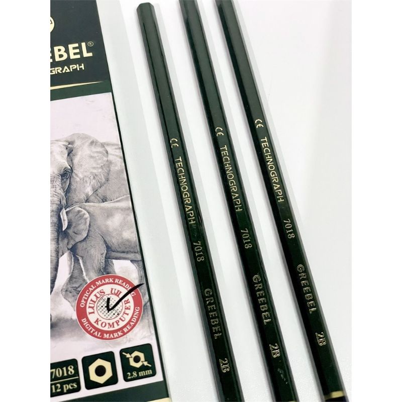 

Pensil 2B Greebel (1 pcs)