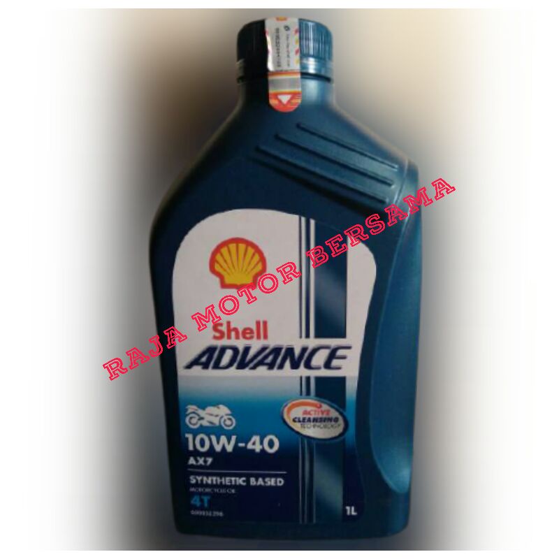 oli Shell advance AX7 1 liter Oli shell Advance 1 liter oli mesin motor Shell advance ORIGINAL