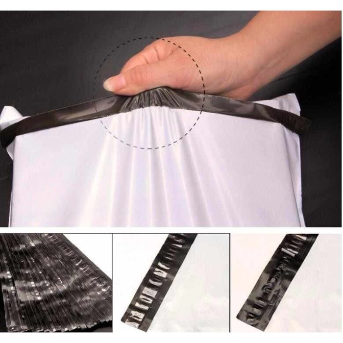 

MENYURAT-SURAT- POLYMAILER READY STOCK! 35X50CM POLY MAILER BAG AMPLOP KANTONG PLASTIK - 17X30