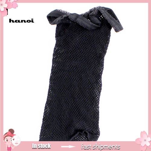 Han_ Topi Stocking Wig / Rambut Palsu Bahan Nilon Mesh Stretch Untuk Unisex / Pria / Wanita